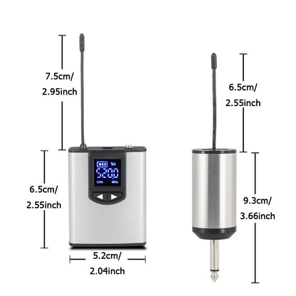 UHF Wireless Lavalier Mic with Bodypack Transmitter by HitMyNeed