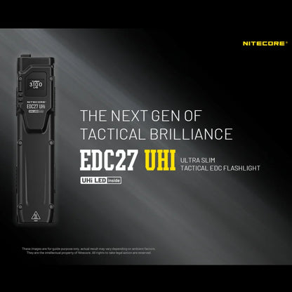 UHI 3100 Lumen Rechargeable Tactical Flashlight by HitMyNeed