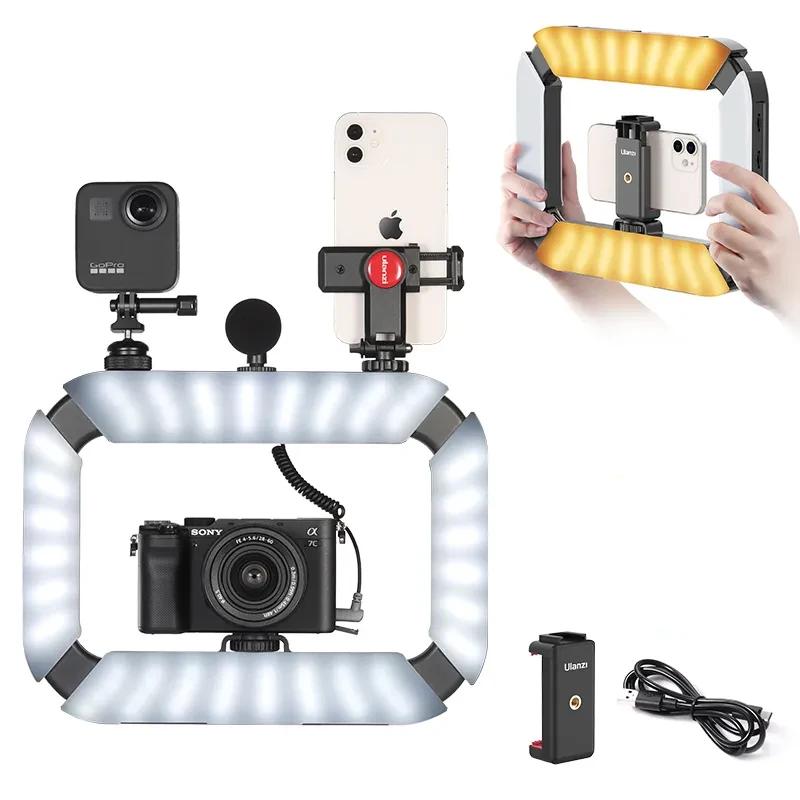 Ulanzi U200 Smartphone Video Rig with LED Ring Light by HitMyNeed
