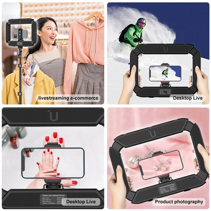 Ulanzi U200 Smartphone Video Rig with LED Ring Light by HitMyNeed