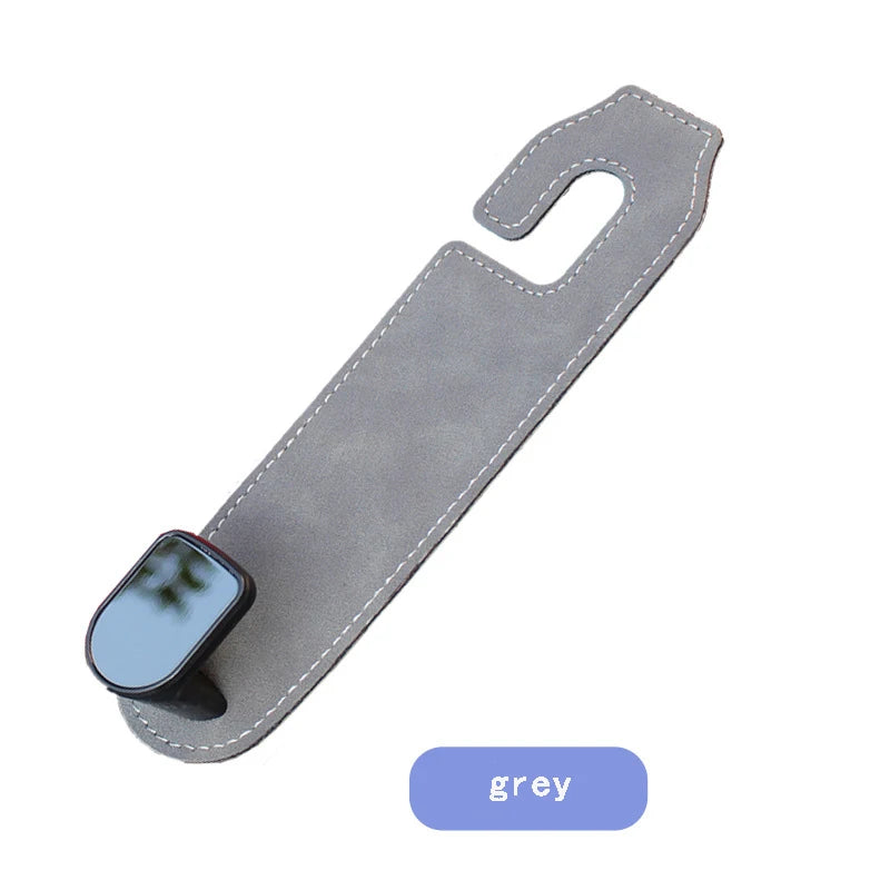 Ultra Fine Leather Car Headrest Hook bsuede by HitMyNeed