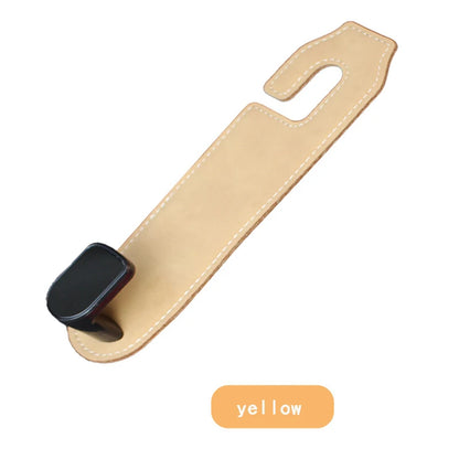 Ultra Fine Leather Car Headrest Hook csuede by HitMyNeed
