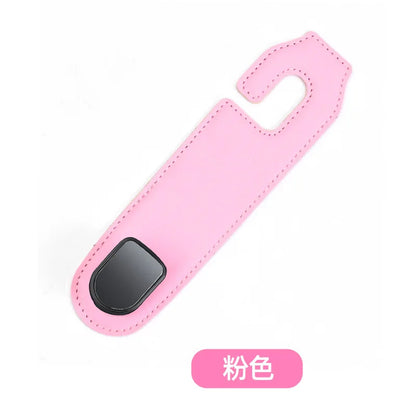 Ultra Fine Leather Car Headrest Hook pink by HitMyNeed