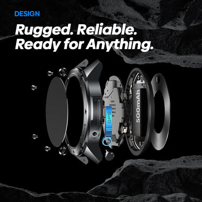 Ultra GPS Outdoor Smartwatch with Dual-Band GNSS by HitMyNeed