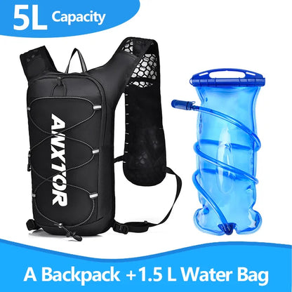 Ultra Lightweight Cycling Hydration Vest 1.5L black-and-1-5l by HitMyNeed