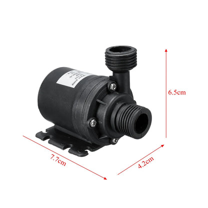 Ultra Quiet 12V DC Brushless Submersible Water Pump by HitMyNeed