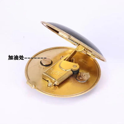 Ultra-Thin Retro Metal Kerosene Pocket Lighter by HitMyNeed