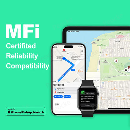Ultra-Thin Wallet Tracker Card with Find My & Bluetooth by HitMyNeed
