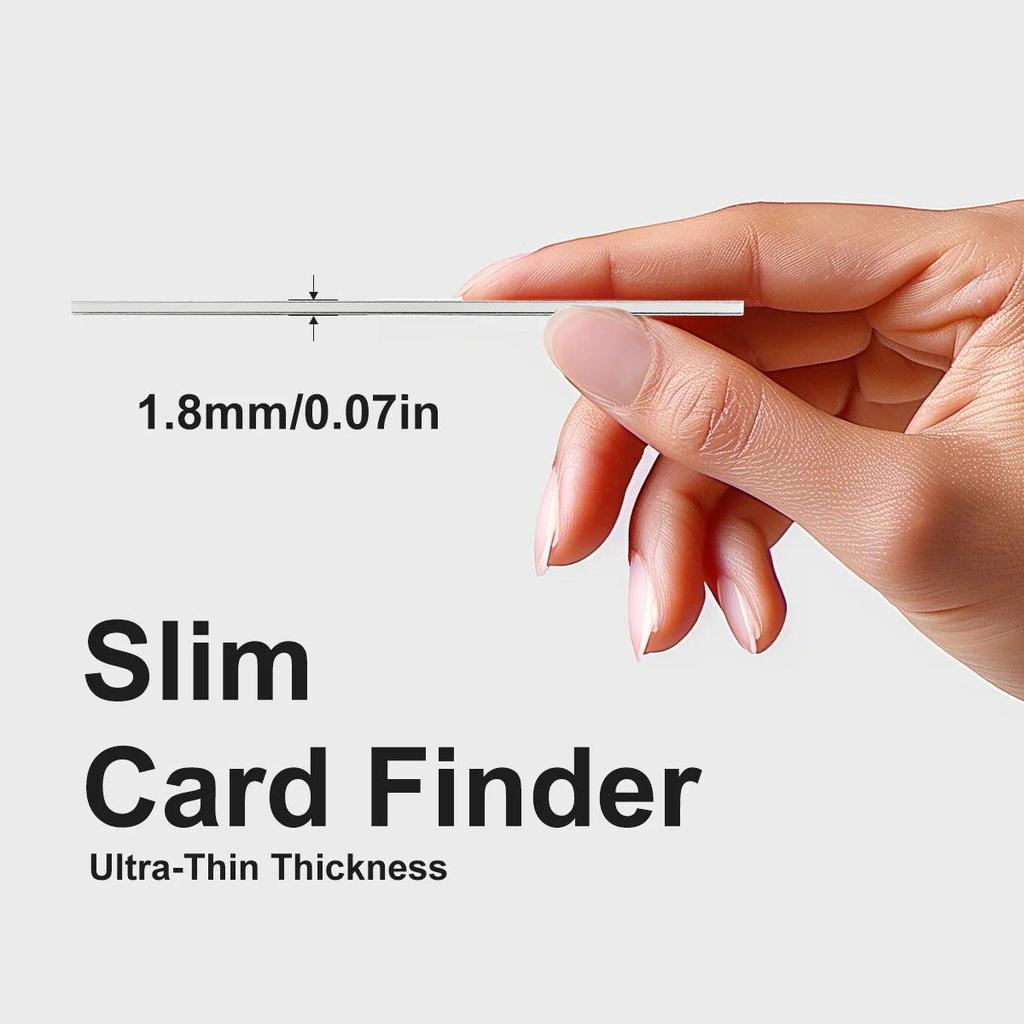 Ultra-Thin Wallet Tracker Card with Find My & Bluetooth by HitMyNeed
