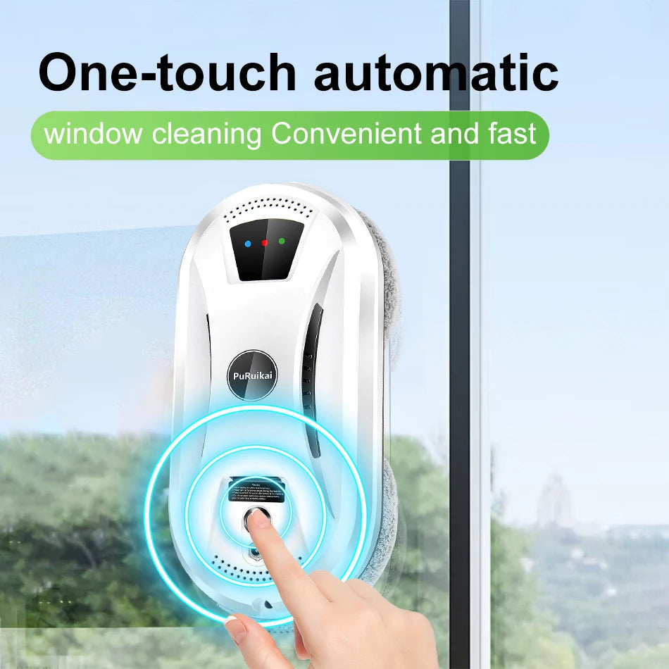 Ultra-Thin Window Cleaning Robot with Remote Control by HitMyNeed