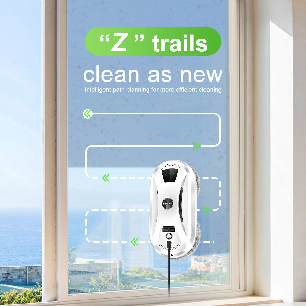 Ultra-Thin Window Cleaning Robot with Remote Control by HitMyNeed