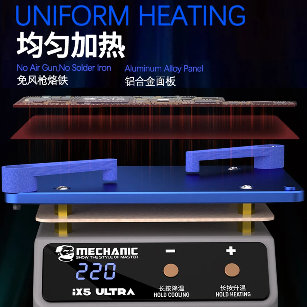 Ultra Universal Motherboard Preheating Layering Platform by HitMyNeed