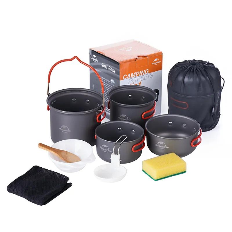 Ultralight 3-Person Camping Cookware Set Non-Stick by HitMyNeed