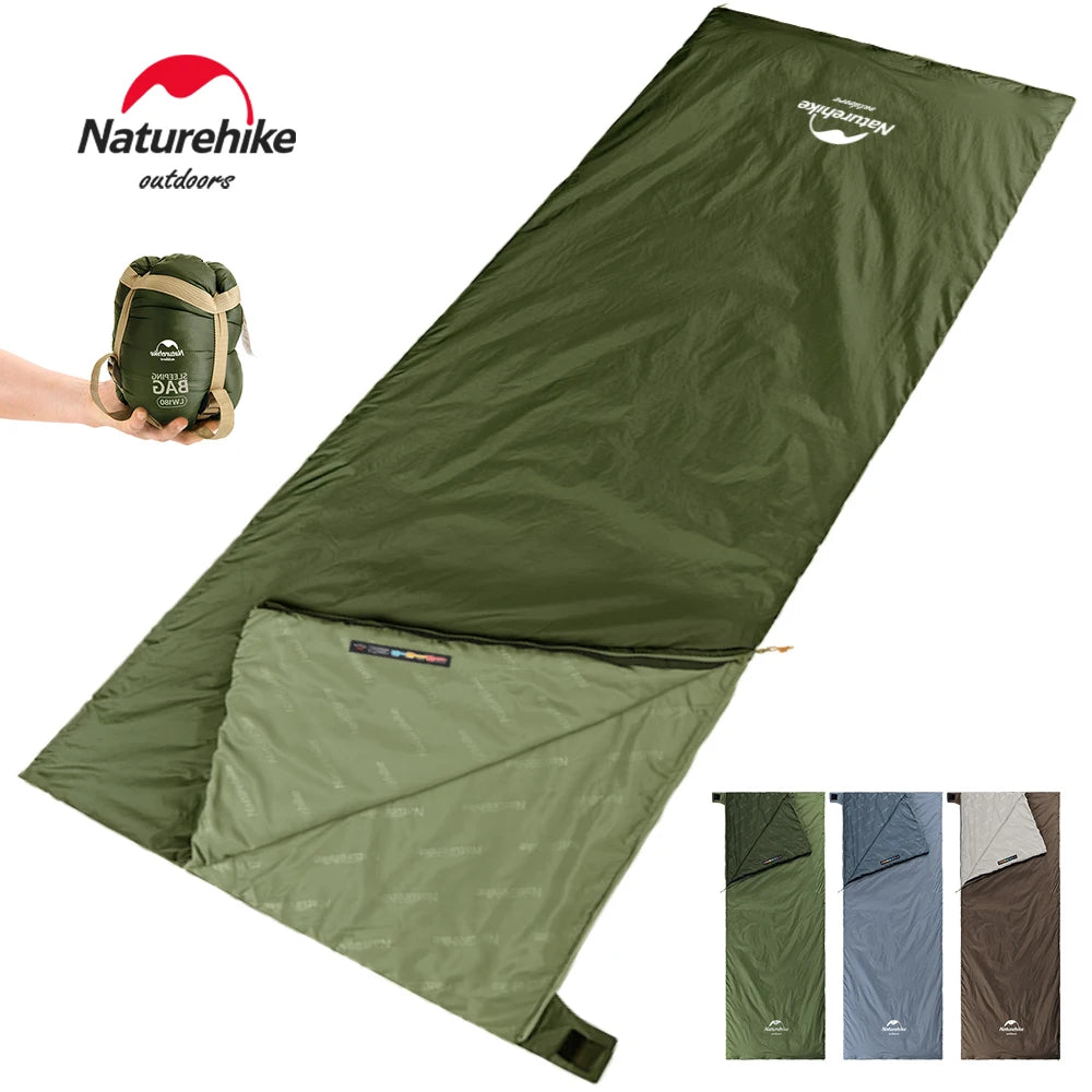 Ultralight Cotton Sleeping Bag for Camping & Hiking by HitMyNeed