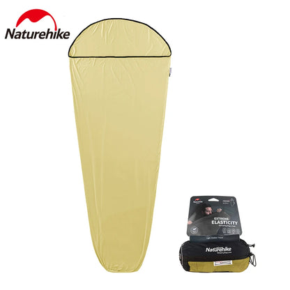 Ultralight Elastic Sleeping Bag Liner for Travel khaki by HitMyNeed