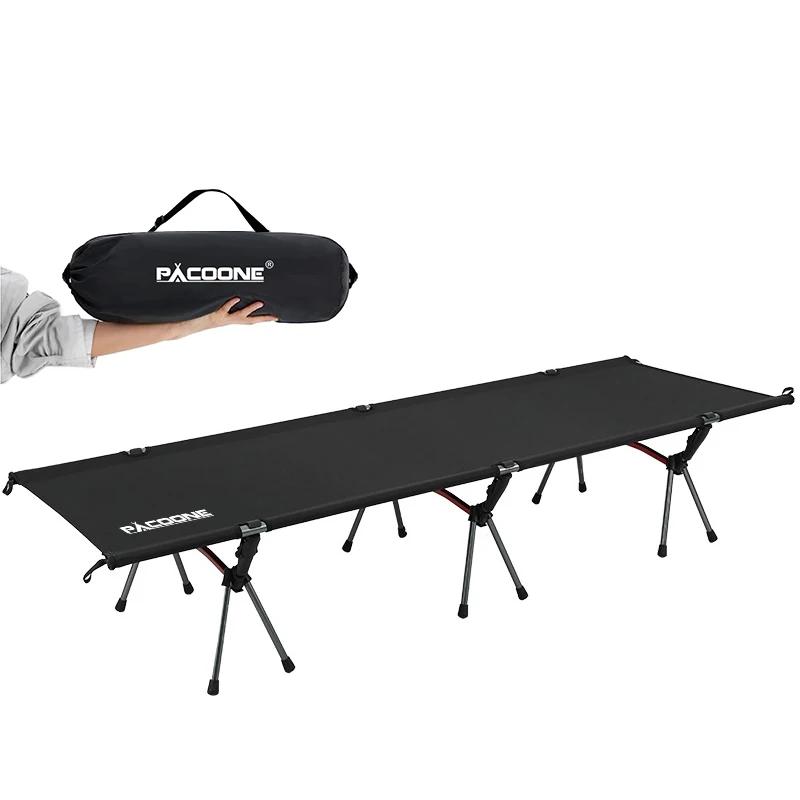 Ultralight Foldable Camping Cot with Aluminum Frame by HitMyNeed