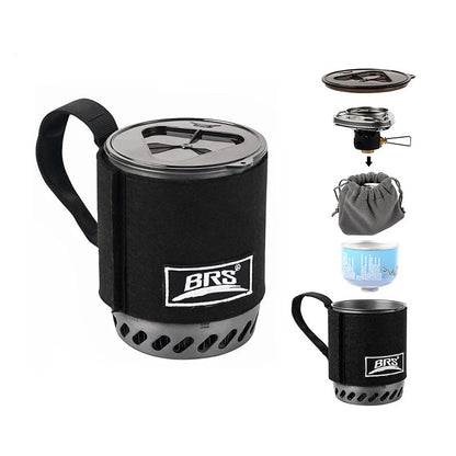 Ultralight Integrated Camping Stove & Pot System by HitMyNeed