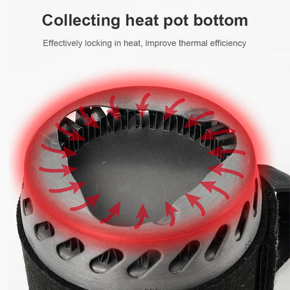 Ultralight Integrated Camping Stove & Pot System by HitMyNeed