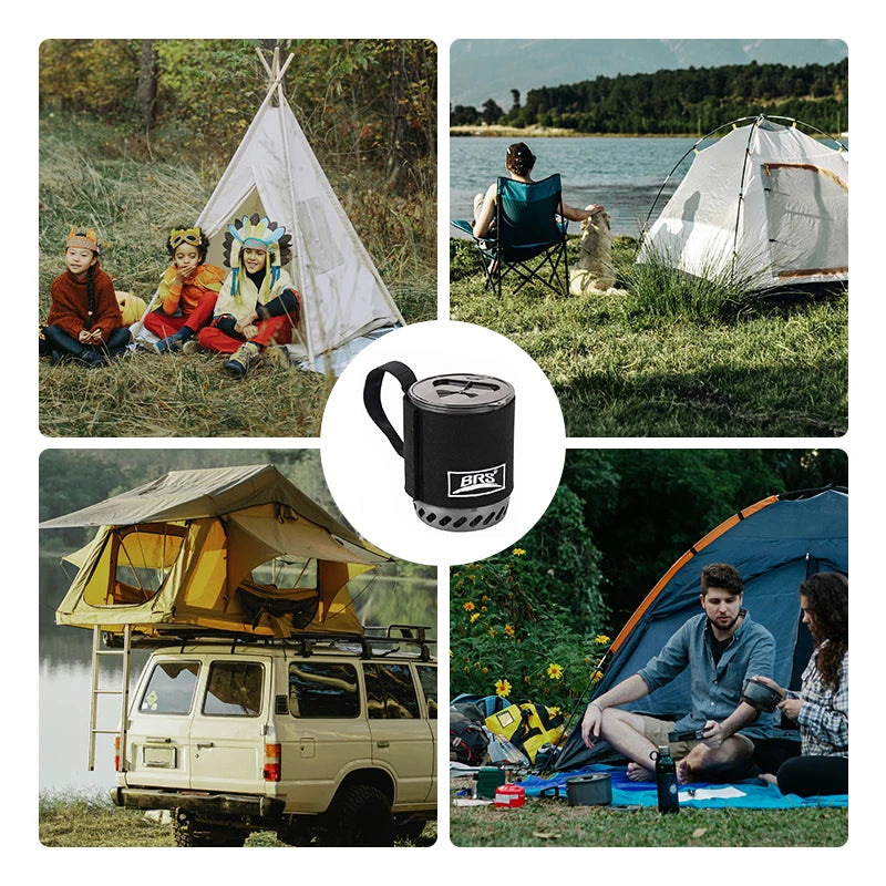 Ultralight Integrated Camping Stove & Pot System by HitMyNeed