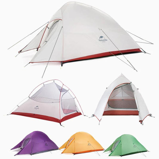 Ultralight Waterproof Camping Tent 1-3 Person for 3 persons by HitMyNeed