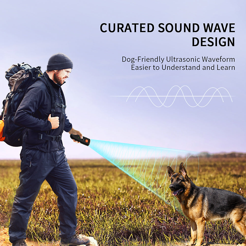 Ultrasonic Anti Barking Dog Deterrent, 3 Modes USB by HitMyNeed