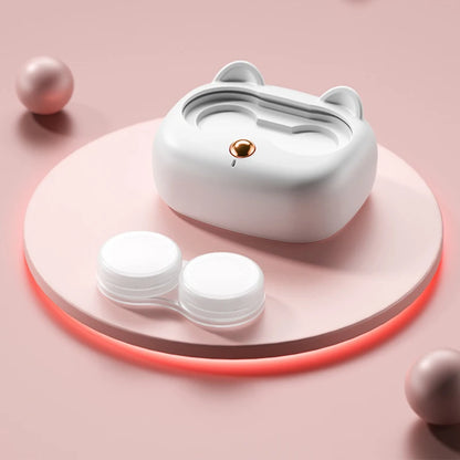 Ultrasonic Contact Lens Cleaner with Removable Case by HitMyNeed