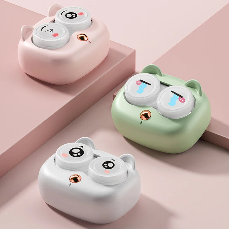 Ultrasonic Contact Lens Cleaner with Removable Case by HitMyNeed