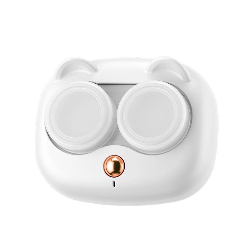 Ultrasonic Contact Lens Cleaner with Removable Case white by HitMyNeed