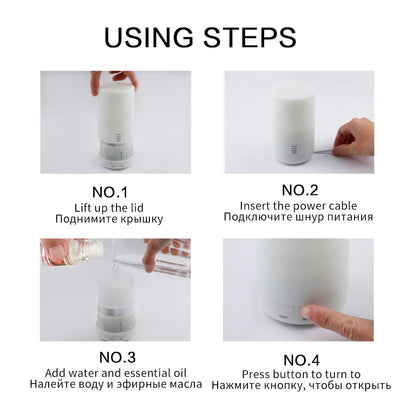 Ultrasonic Cool Mist Humidifier & Oil Diffuser by HitMyNeed