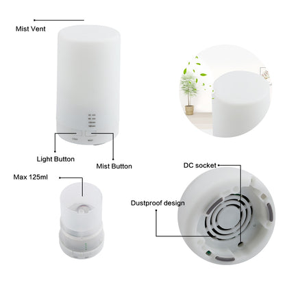Ultrasonic Cool Mist Humidifier & Oil Diffuser by HitMyNeed