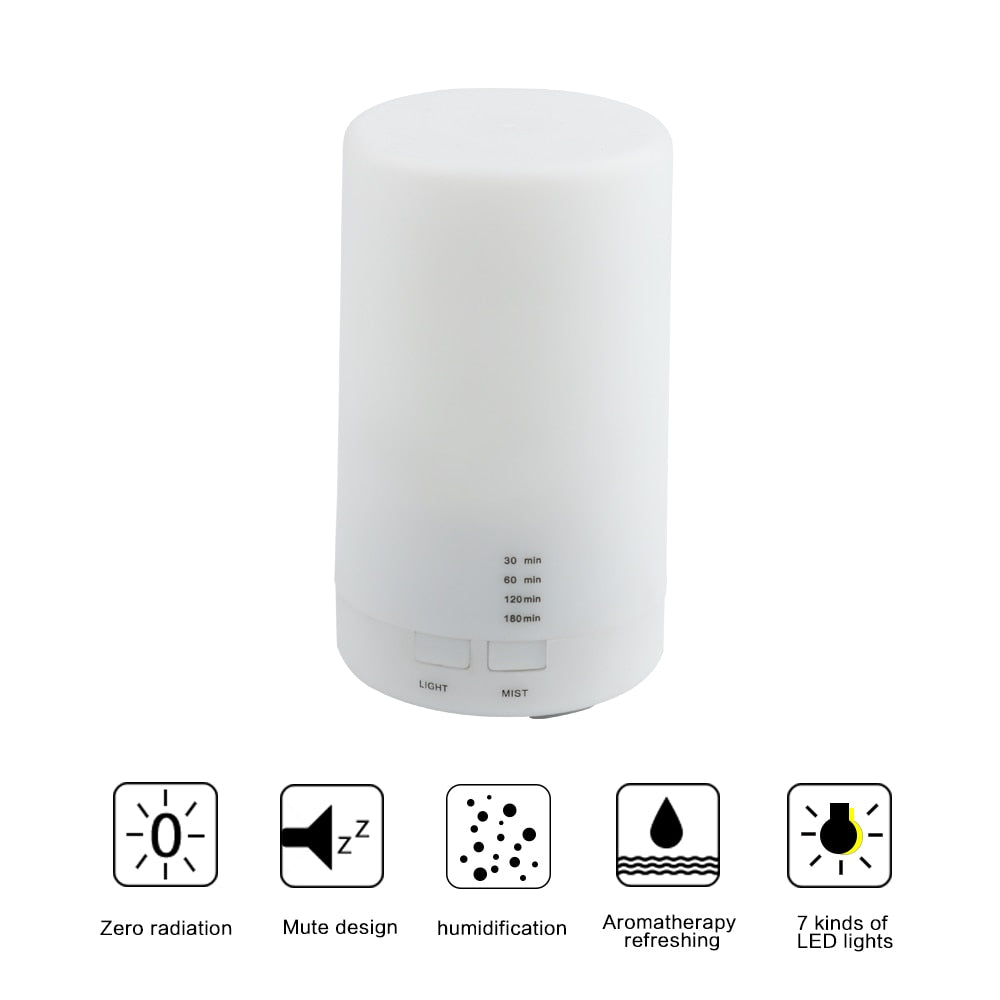 Ultrasonic Cool Mist Humidifier & Oil Diffuser by HitMyNeed