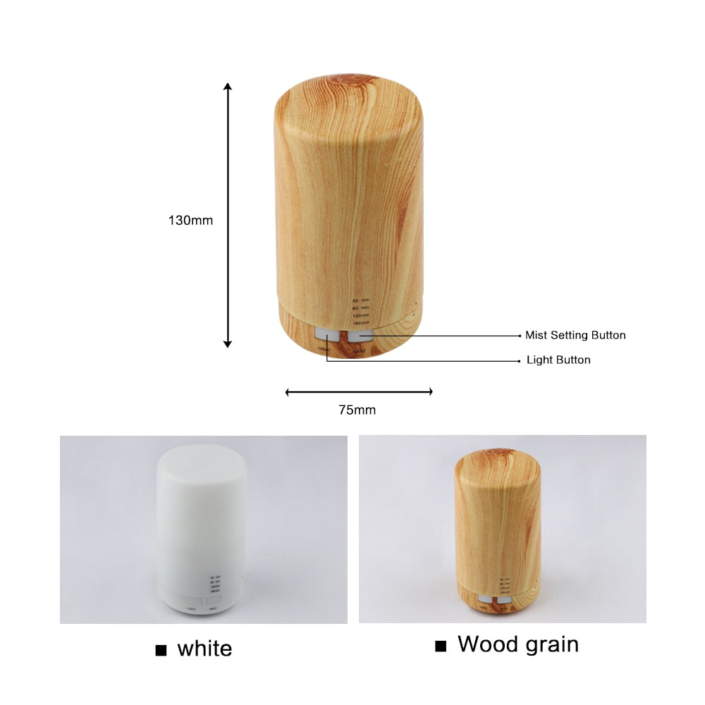Ultrasonic Cool Mist Humidifier & Oil Diffuser by HitMyNeed