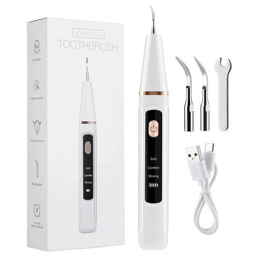 Ultrasonic Dental Scaler with LED for Home Tartar Care by HitMyNeed