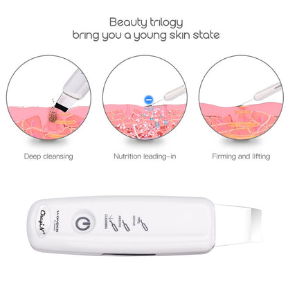 Ultrasonic Face Exfoliator & Facial Cleansing Device by HitMyNeed