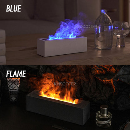 Ultrasonic Flame-Effect Aroma Diffuser 200ml by HitMyNeed