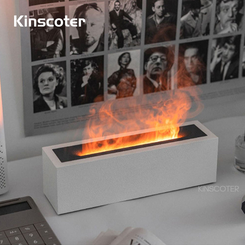 Ultrasonic Flame-Effect Aroma Diffuser 200ml by HitMyNeed