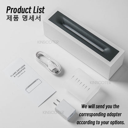 Ultrasonic Flame-Effect Aroma Diffuser 200ml by HitMyNeed