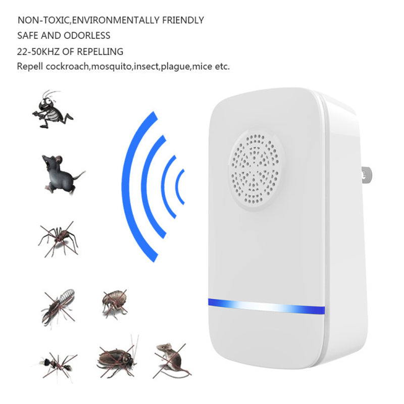Ultrasonic Pest Repeller for Mosquitoes, Rats & Roaches by HitMyNeed