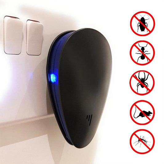 Ultrasonic Pest Repeller Plug-In for Rodents & Insects black-us by HitMyNeed