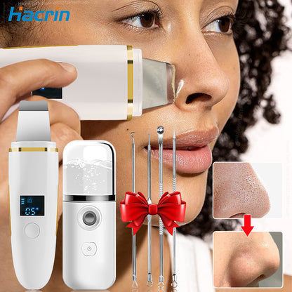 Ultrasonic Skin Scrubber Blackhead Remover by HitMyNeed