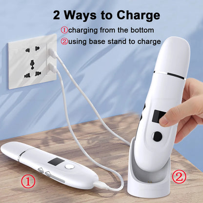 Ultrasonic Skin Scrubber with EMS Lifting by HitMyNeed