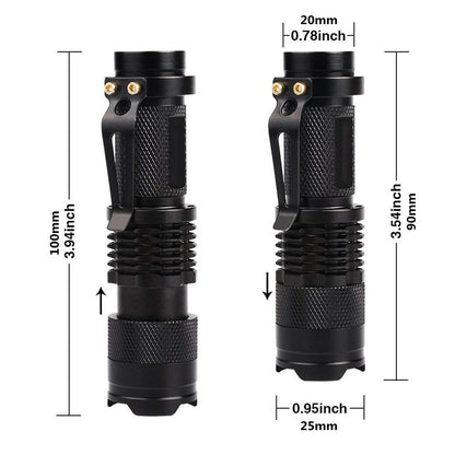 Ultraviolet LED Flashlight with Money Detector by HitMyNeed