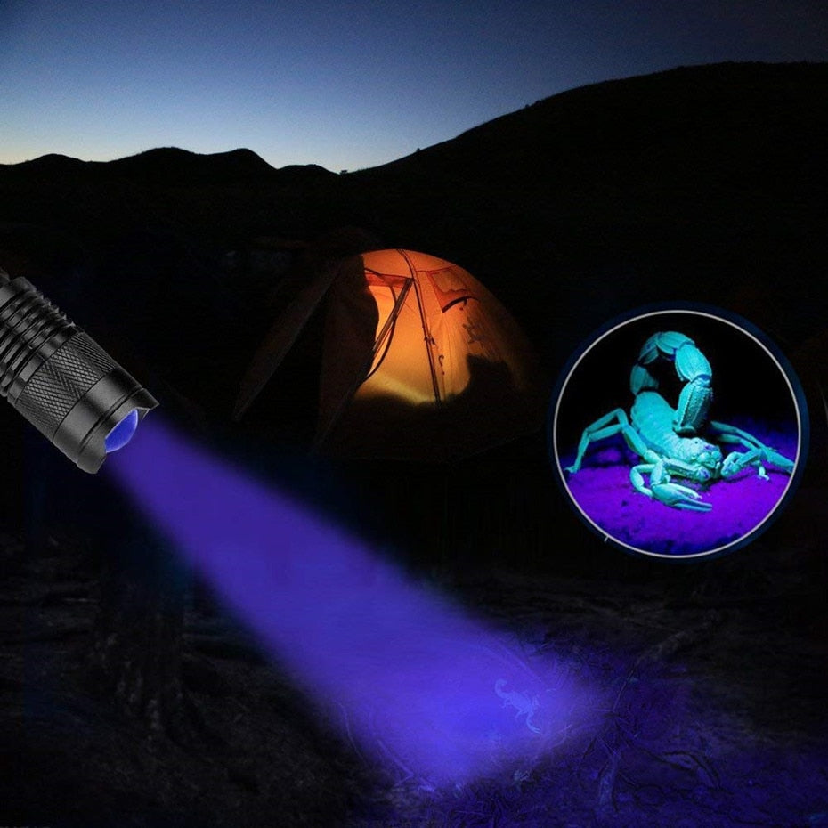 Ultraviolet LED Flashlight with Money Detector by HitMyNeed