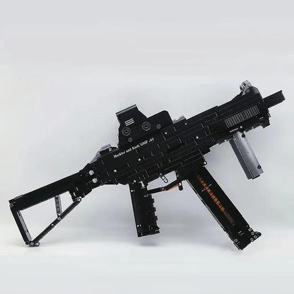 UMP45 Building Block Gun Model 1609pcs by HitMyNeed