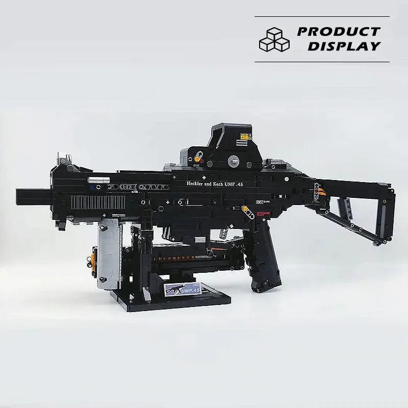 UMP45 Building Block Gun Model 1609pcs by HitMyNeed