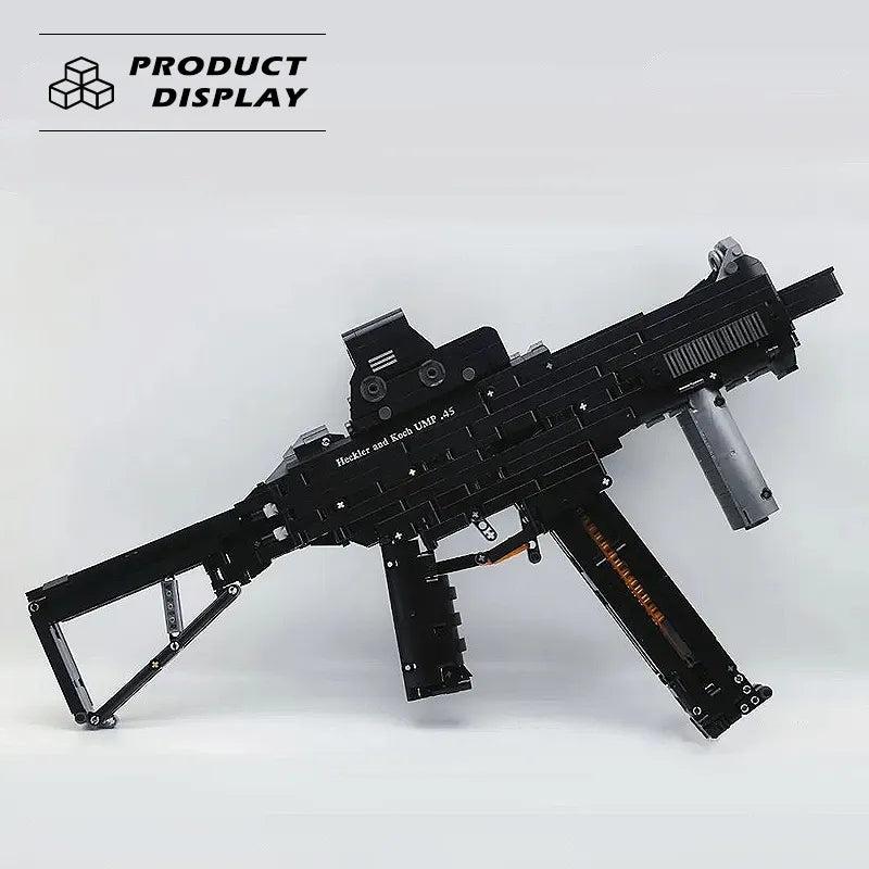 UMP45 Building Block Gun Model 1609pcs by HitMyNeed