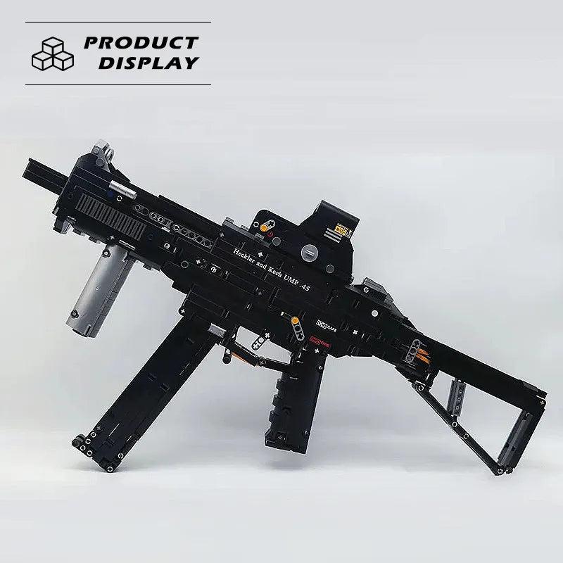 UMP45 Building Block Gun Model 1609pcs by HitMyNeed