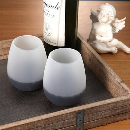 Unbreakable Silicone Wine Glasses Set of 4 by HitMyNeed