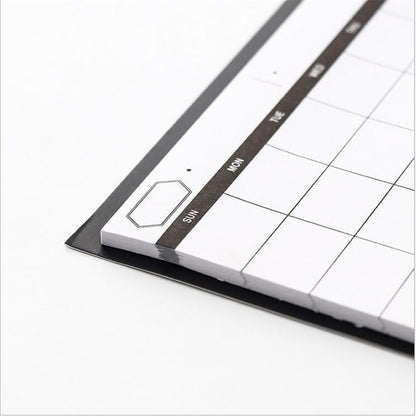Undated Monthly Planner Paper Pad, 30 Sheets by HitMyNeed