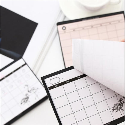 Undated Monthly Planner Paper Pad, 30 Sheets by HitMyNeed